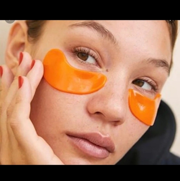 NEW Blaq Pumpkin Fresh Peepers, 5 Pair of Eye Mask, Reduce those Dark Circles - Picture 2 of 2